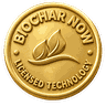 Biochar Now Licensed Technology medallion